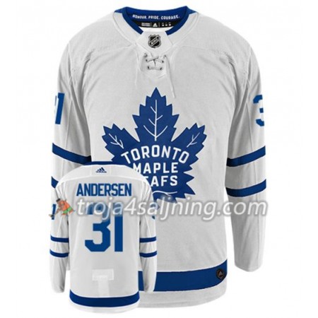 Toronto Maple Leafs tröja FREDERIK ANDERSEN 31 Adidas Vit Authentic - NHL Tröjor Herr Toronto Maple Leafs tröja FREDERIK ANDERSEN 31 Adidas Vit Authentic - NHL Tröjor Herr